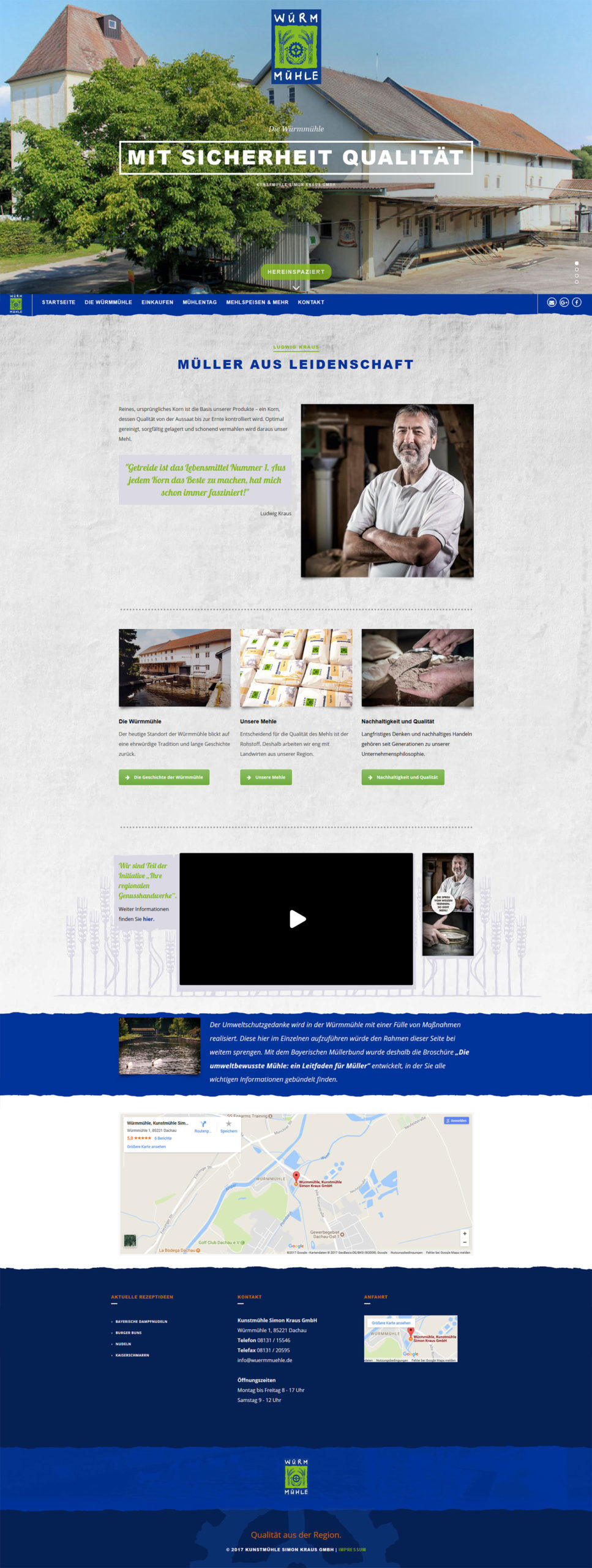 Webdesign Würmmühle